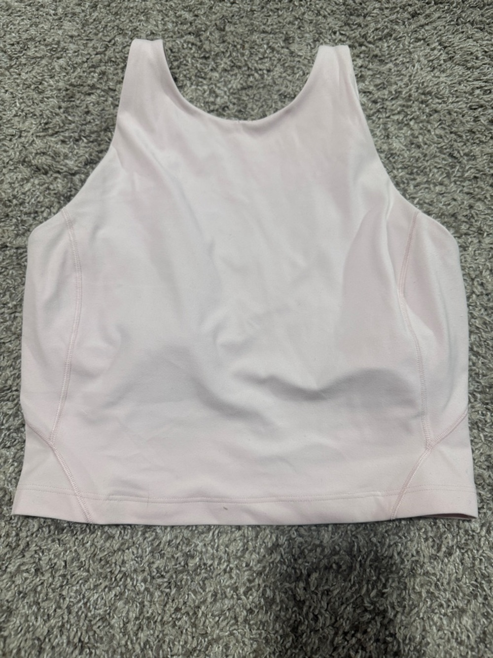 Lululemon Strawberry Milkshake High Neck Align Tank Top